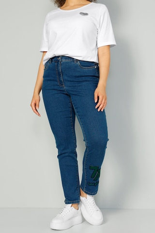 MIAMODA Regular Jeans in Blauw