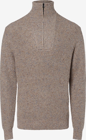 Pull-over Finshley & Harding London en beige : devant