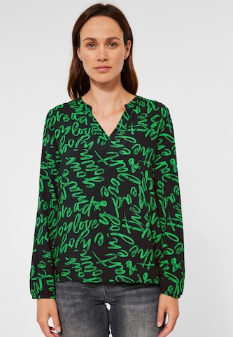 CECIL Blouse in Green: front