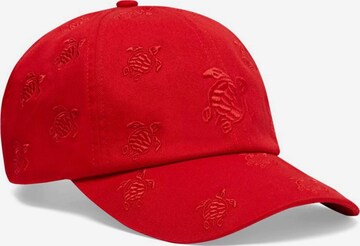 Vilebrequin Cap in Rot: Vorderseite