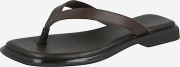 VAGABOND SHOEMAKERS Босоножки через палец 'IZZY' в Коричневый: спереди