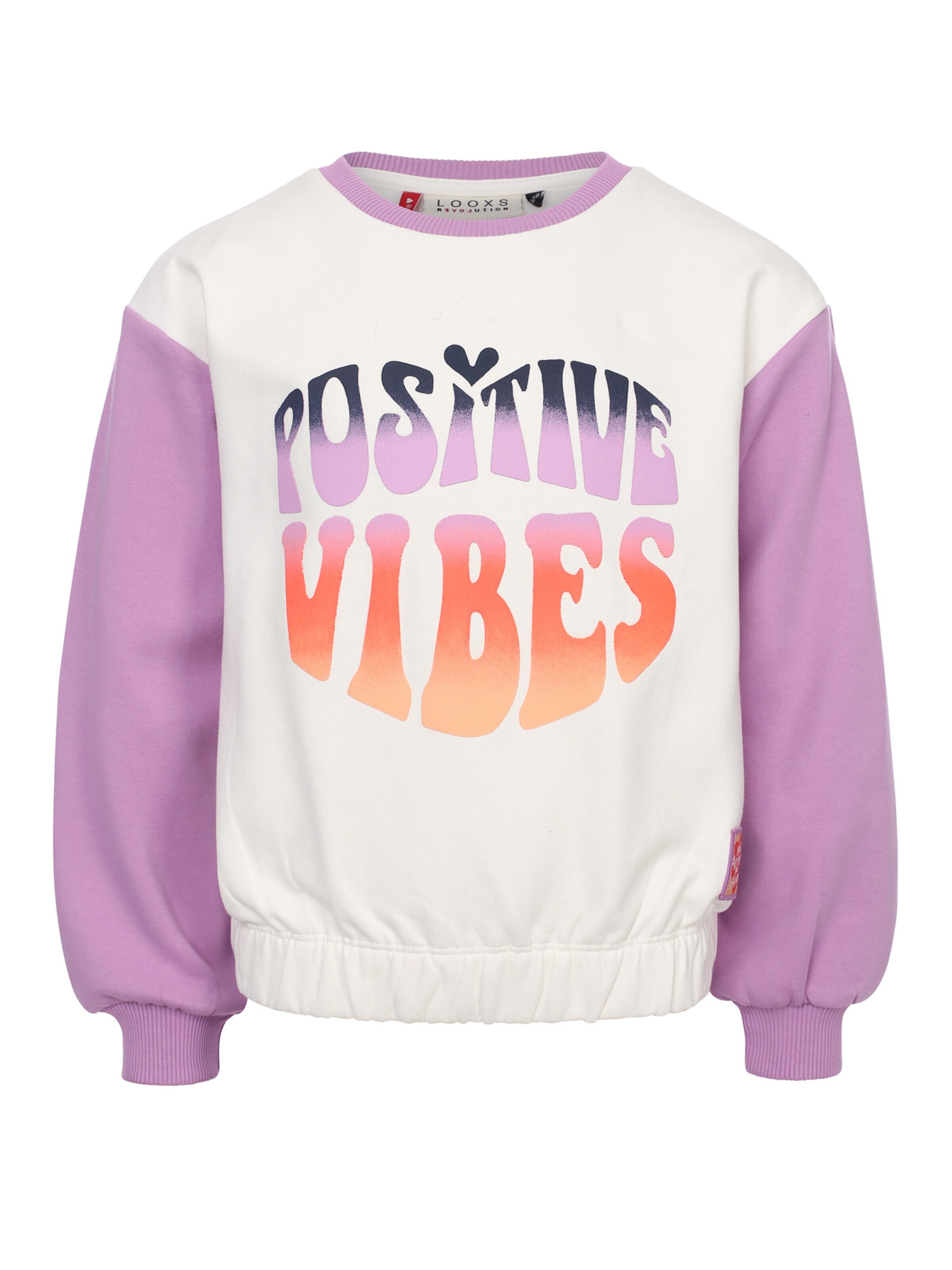 Looxs Revolution Sweatshirt in White: front