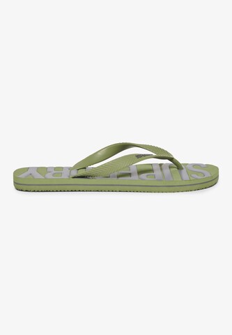 Superdry Teenslippers in Groen