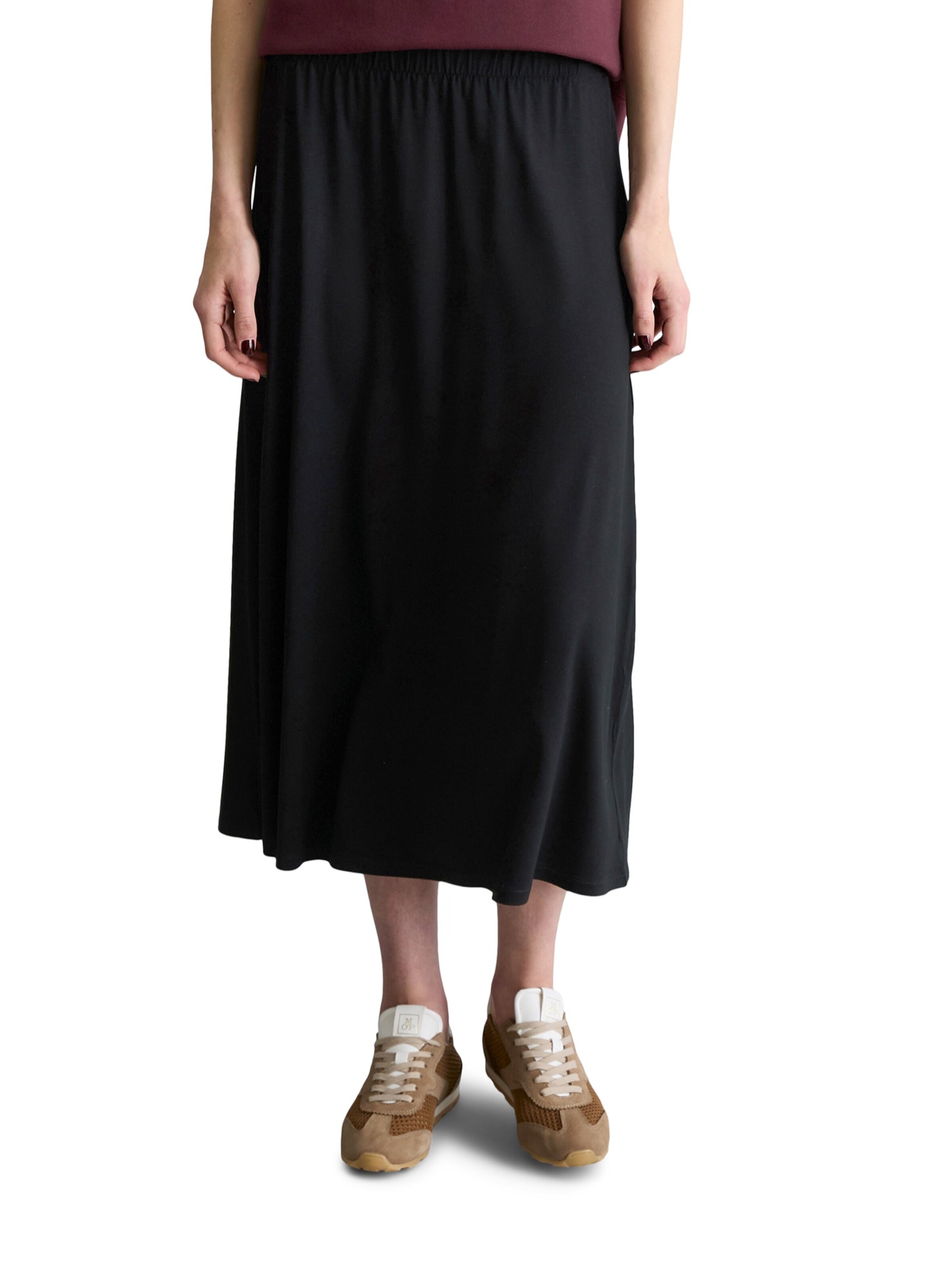 Gonna di Marc O'Polo DENIM in nero: frontale