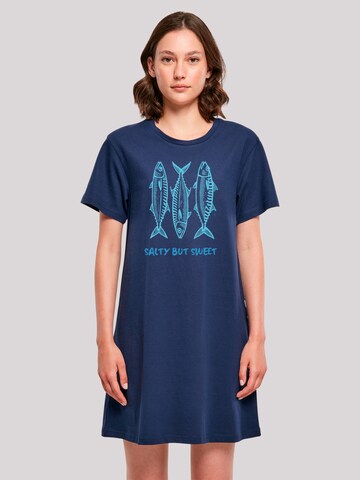 F4NT4STIC Sommerkleid 'Salty But Sweet' in Blau: Vorderseite