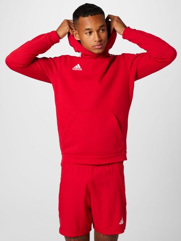 Skinny Felpa sportiva 'Tiro 21' di ADIDAS SPORTSWEAR in rosso: frontale