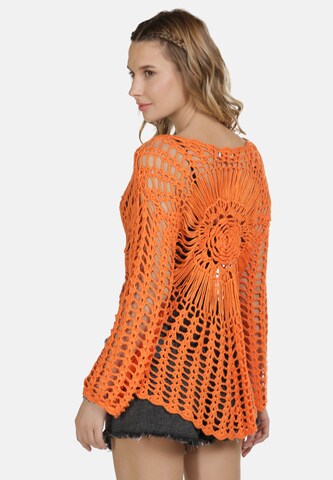 IZIA Pullover in Orange