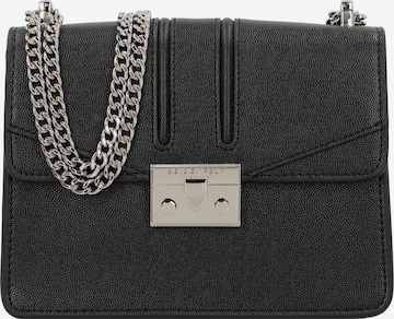 Seidenfelt Manufaktur Crossbody Bag 'Roros' in Black: front