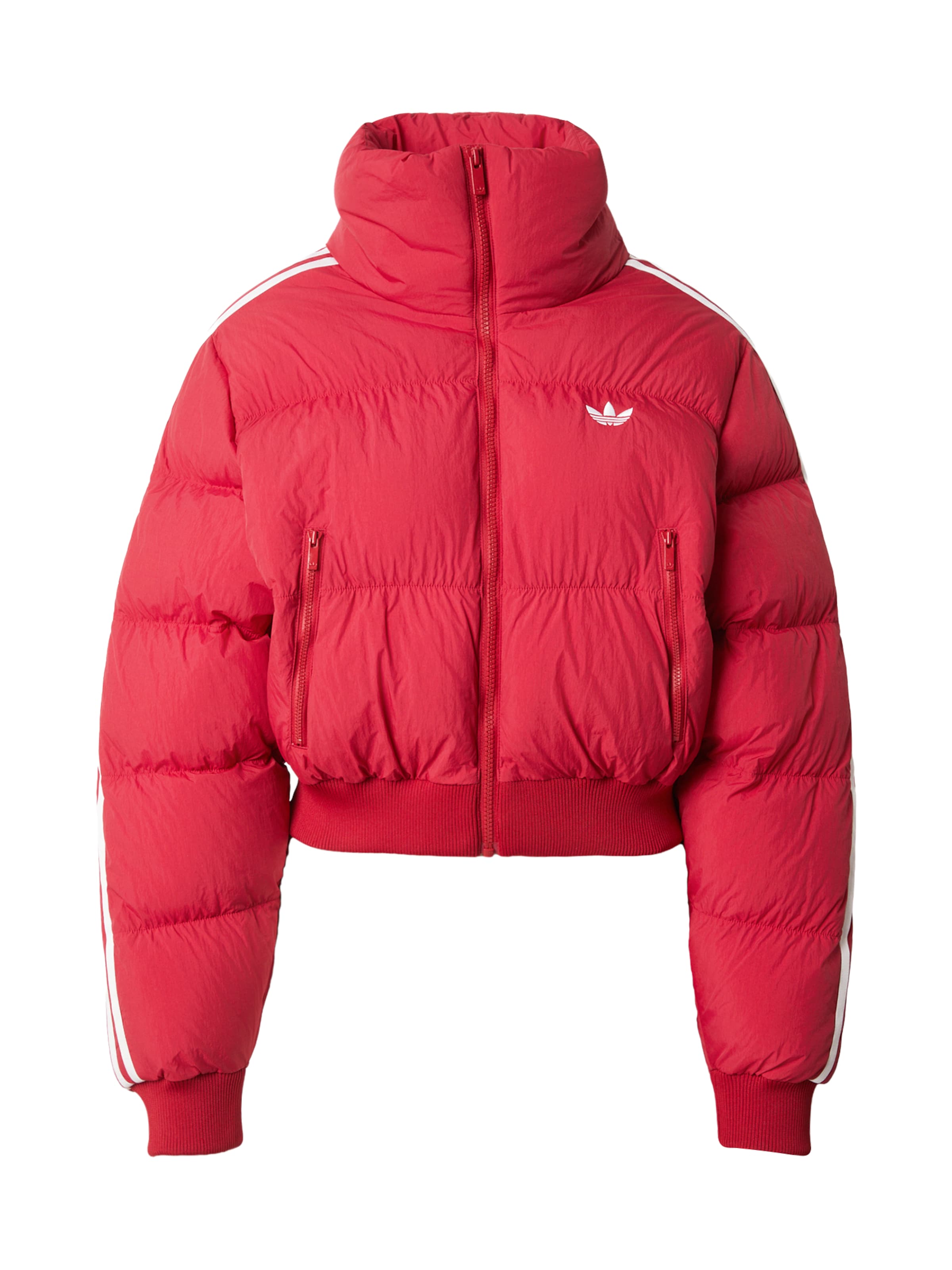 ADIDAS ORIGINALS Kurtka zimowa 'ADICOLOR' w kolorze czerwony: przód