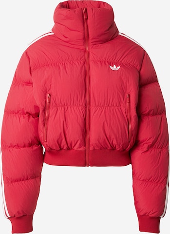 ADIDAS ORIGINALS Talvitakki 'ADICOLOR' värissä punainen: etupuoli