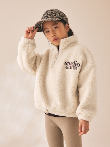 Next Fleece jacket in Beige: front