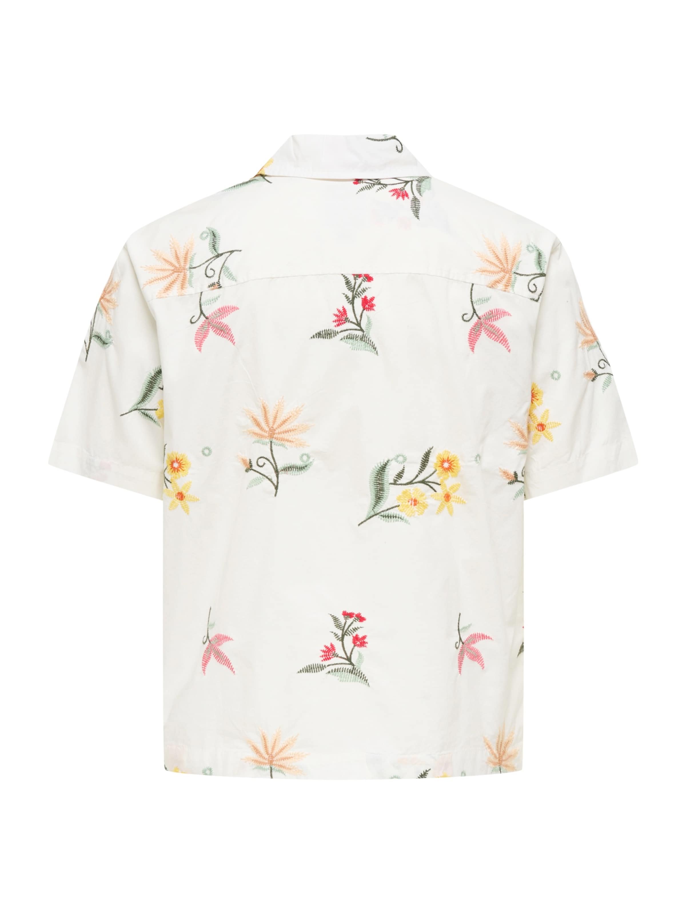 Only & Sons Mugav suurus Triiksärk 'ONSEDWARD', värv valge