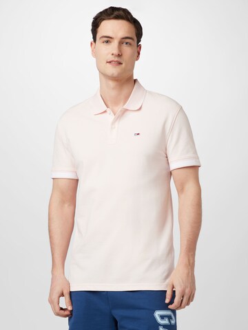 Tommy Jeans Poloshirt in Pink: predná strana