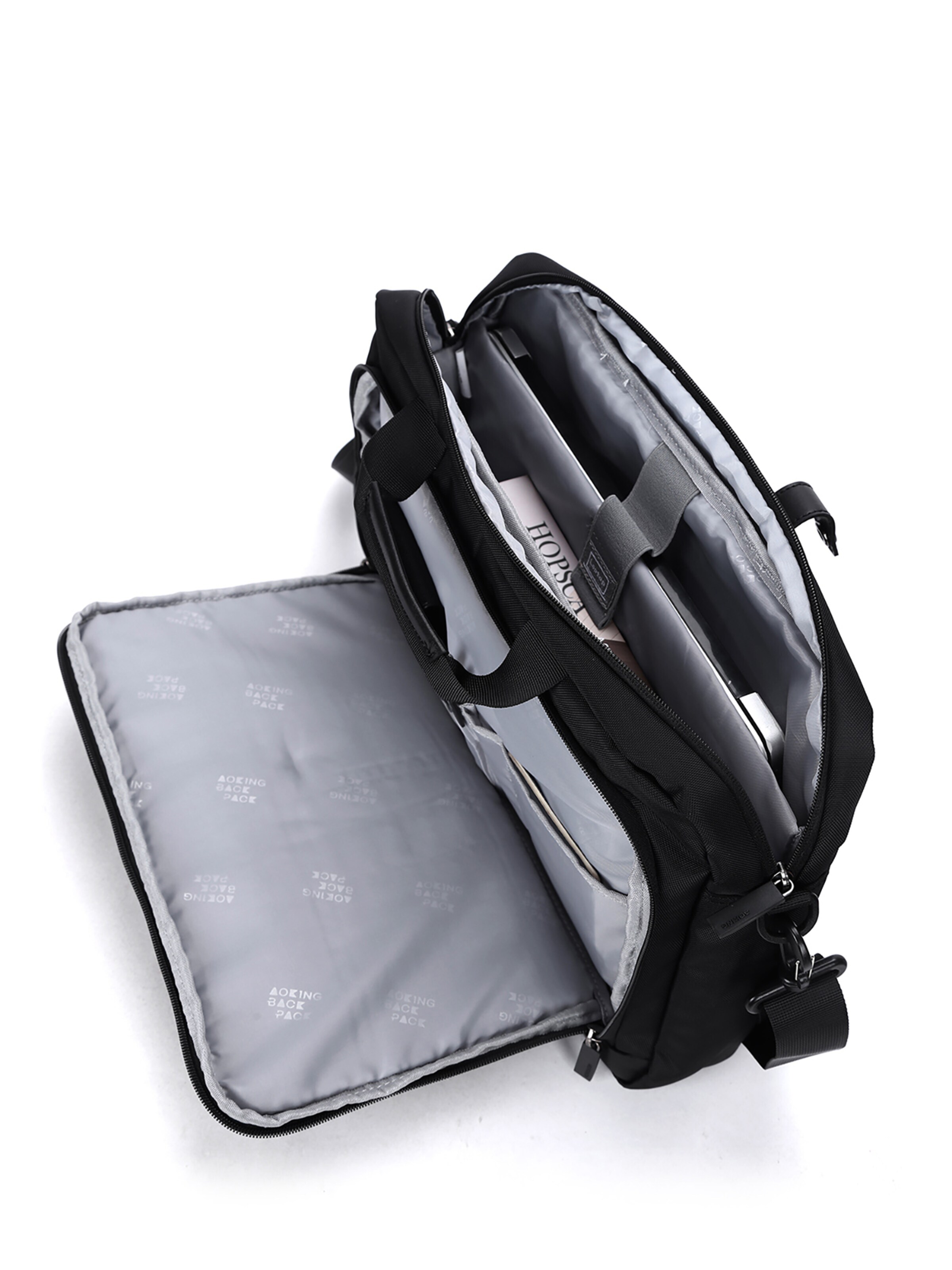 Aoking Document Bag in Black