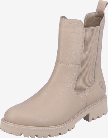 REMONTE Chelsea Boots in Beige: front