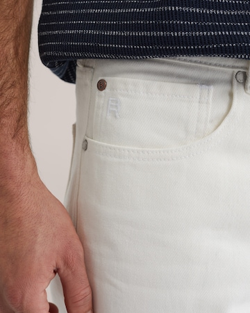 WE Fashion Štandardný strih Džínsy - Biela