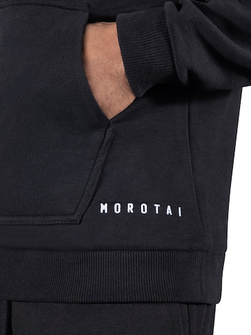 MOROTAI Athletic Sweater 'Kimo' in Black