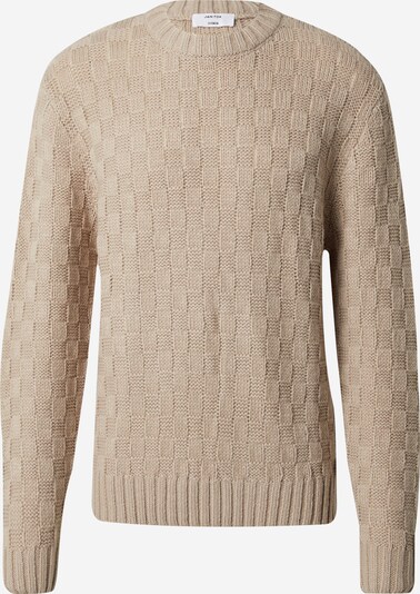 DAN FOX APPAREL Pullover 'Hermann' in taupe, Produktansicht