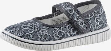 Richter Schuhe Slippers in Grey: front