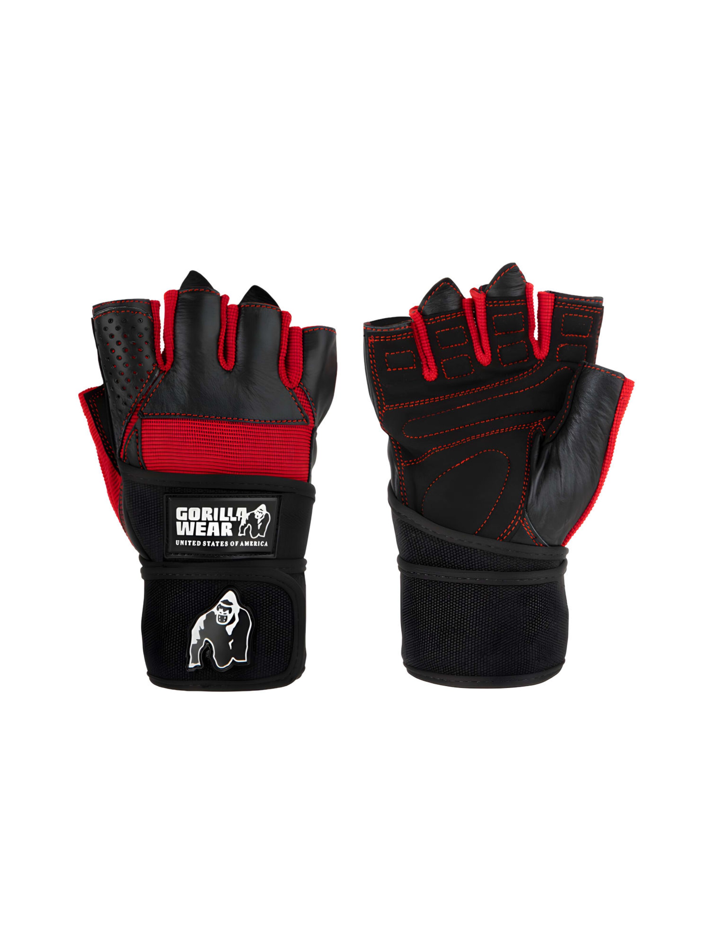 Gants de sport 'Dallas ' Gorilla Wear en noir : devant