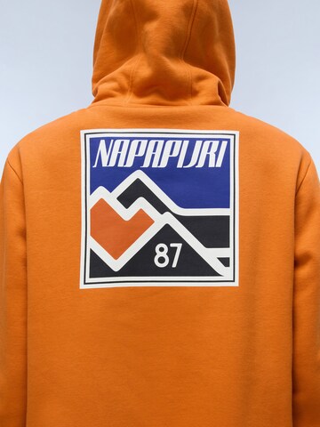 NAPAPIJRI Свитшот 'GUIDE' в Оранжевый