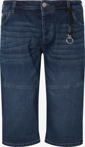 TOM TAILOR Men + Loose fit Jeans in Blue: front
