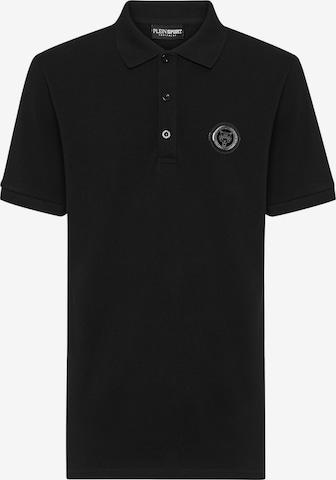 Plein Sport Poloshirt 'Thunder Tiger' in Schwarz: Vorderseite