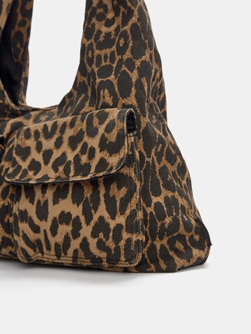 Pull&Bear Shopper in Beige