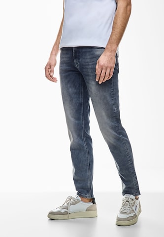 Street One MEN Slimfit Jeans in Blau