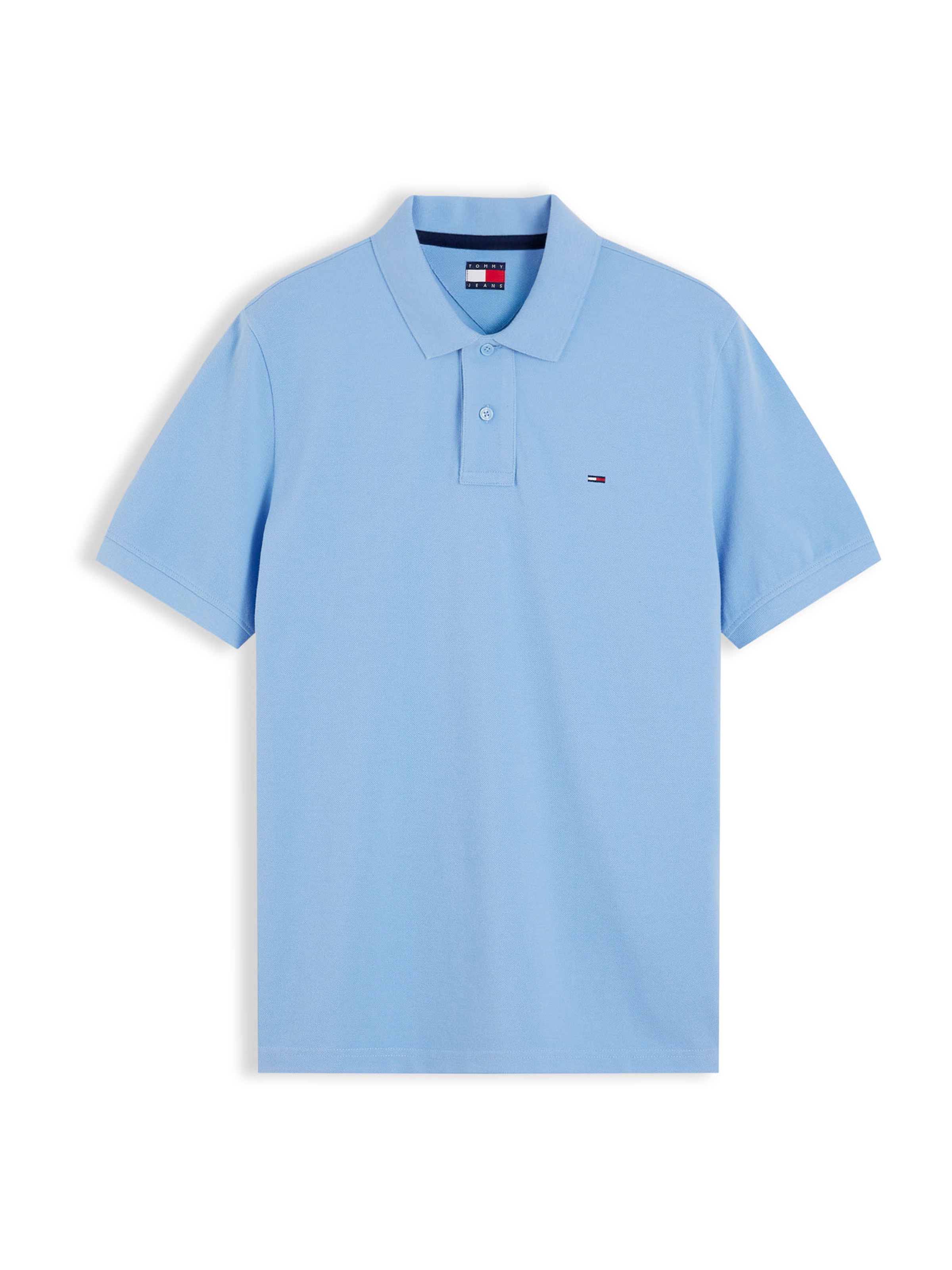 Tommy Jeans - Camisa 'ESS' em azul: frente