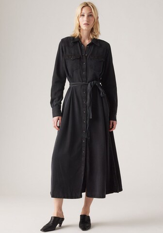 LEVI'S ® Shirt Dress 'QUINNEY' in Black: front