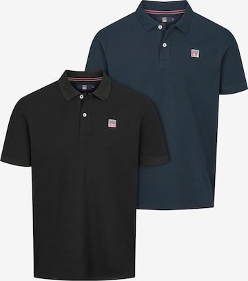 VINSON Regular Fit Paita ' Mike ' värissä musta: etupuoli