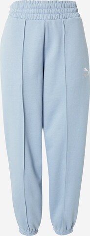 Pantalon de sport PUMA en bleu : devant