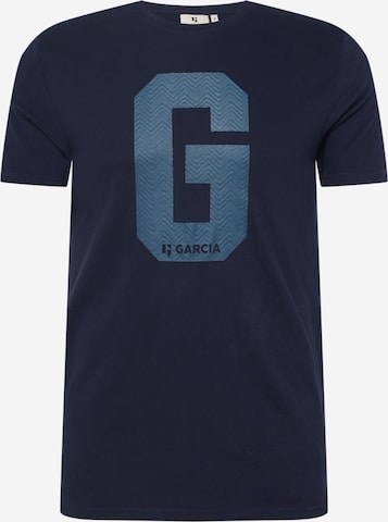 GARCIA Tričko – modrá: přední strana