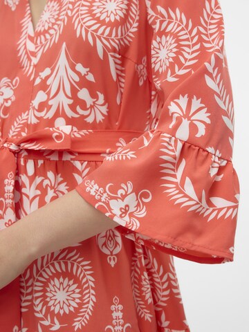 VERO MODA Shirt dress 'ZERA ' in Orange
