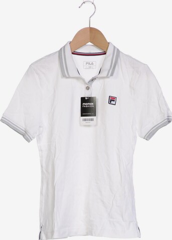 FILA Top & Shirt in S in White: front