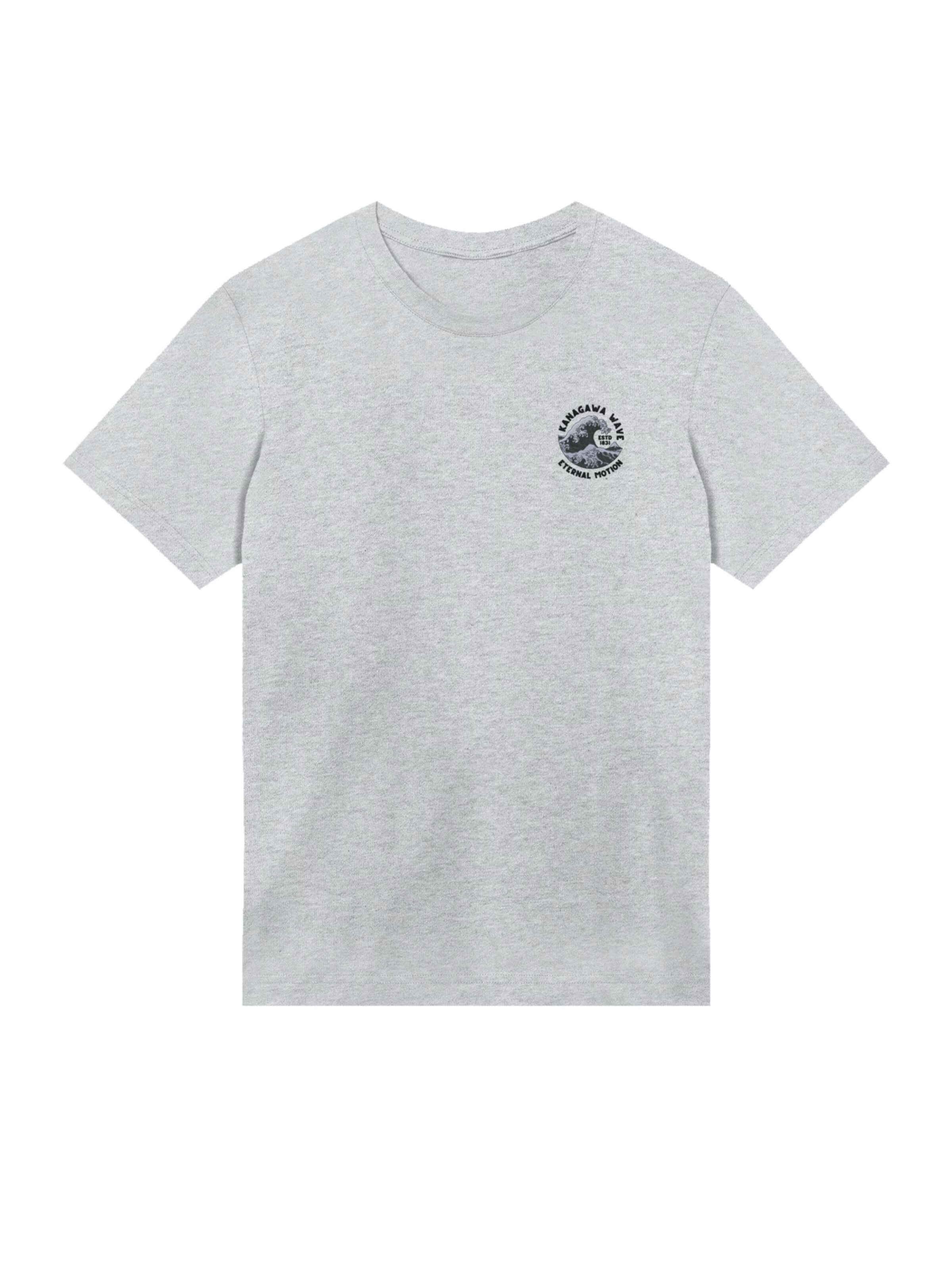 T-Shirt F4NT4STIC en gris : devant