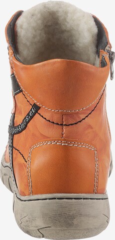 KACPER Lace-Up Ankle Boots in Brown