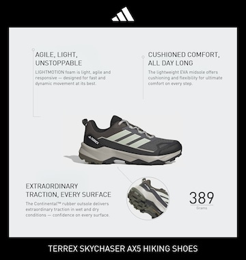 ADIDAS TERREX Полуботинки 'Skychaser Ax5' в Зеленый