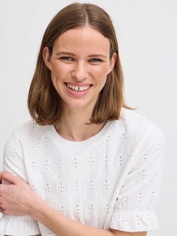 T-shirt 'SILVA' b.young en blanc