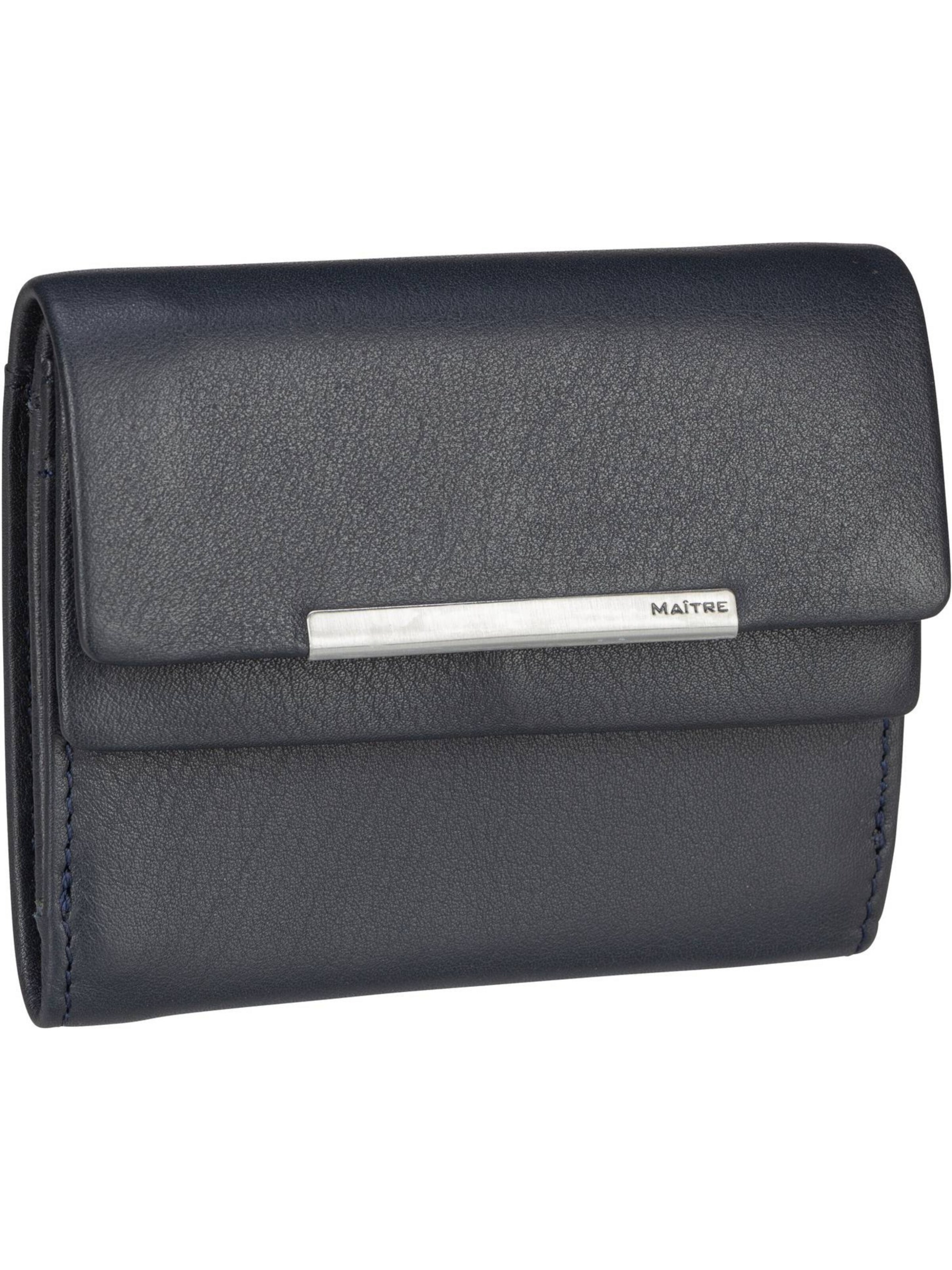 Maître Wallet 'Belg Deda Purse' in Blue: front