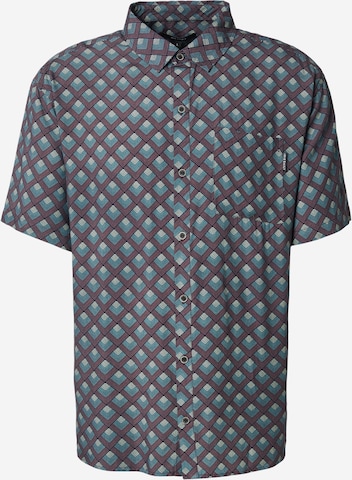 mėlyna Iriedaily Standartinis modelis Marškiniai 'Resort': priekis