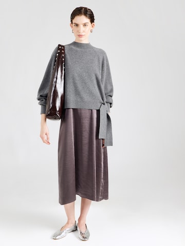 BOSS Sukienka 'Flalina' w kolorze szary: przód