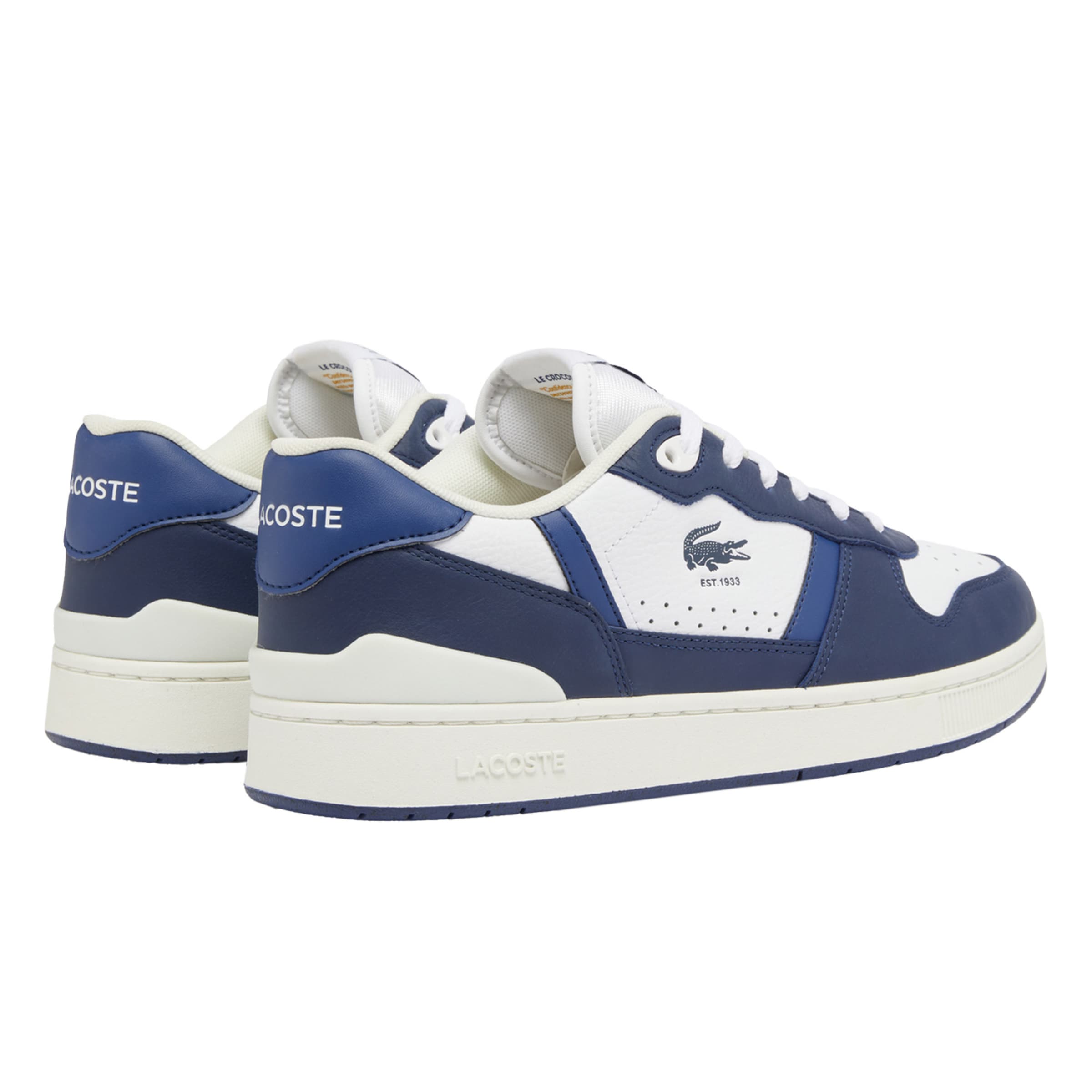 Sneaker low 'T-Clip Set' de la LACOSTE pe alb