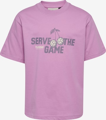 Hummel Shirt in Purple: front