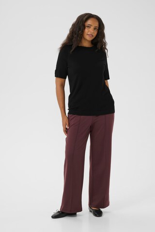 KAFFE CURVE Trui 'KCLizzy' in Zwart