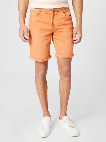 BLEND Regular Jeans in Oranje: voorkant