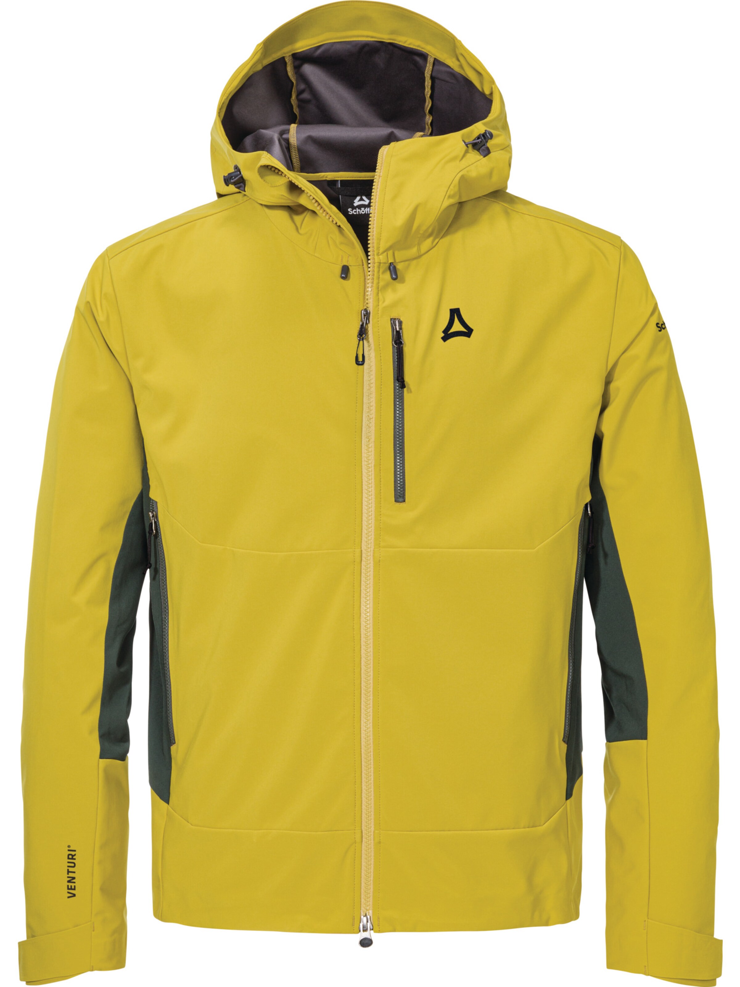 Schöffel Outdoorjacke 'Mountain' in Gelb: Vorderseite