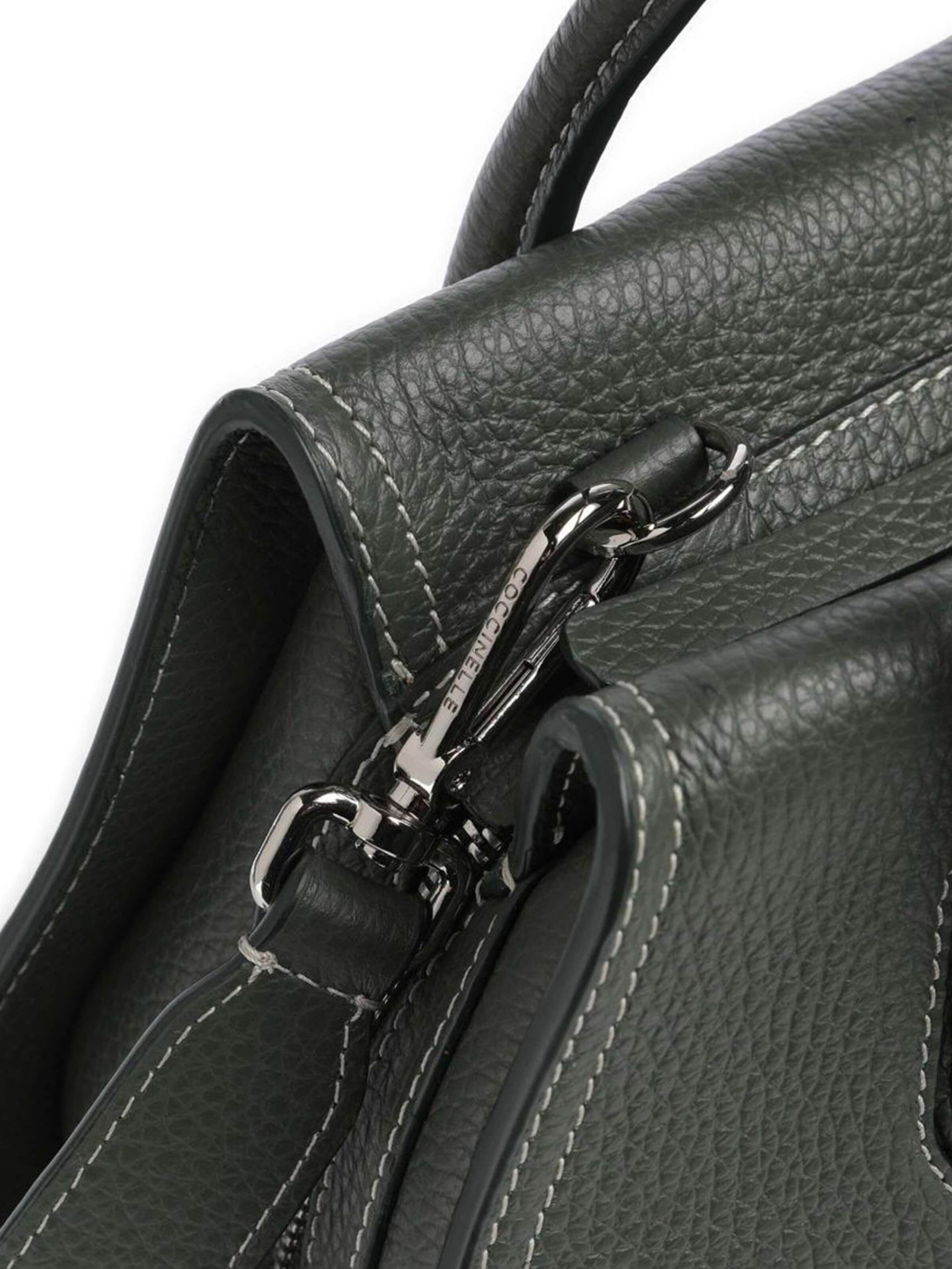 Coccinelle Handtas 'Lord 30x20x13 cm' in Groen
