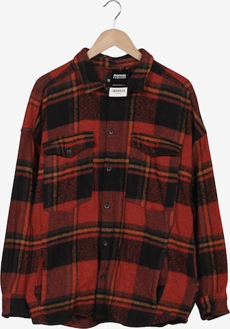 tigha Button Up Shirt in XXL in Red: front